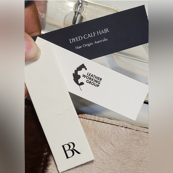 NWT - Banana Republic Maryam Haircalf Leather Mini Skirt - Picture 7 of 11